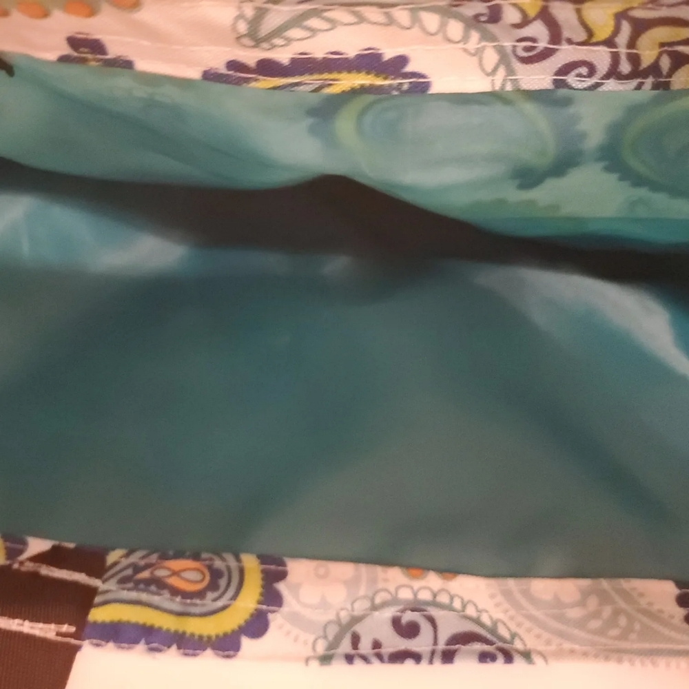 New Tote bag w/Pockets/Lined 11x16" lightweight Polyester - Picture 2 of 2